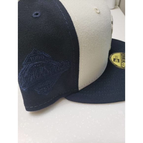New York Yankees Hat Cap 1996 World Series 59Fifty 7 5/8 Fitted New Era - Picture 1 of 9